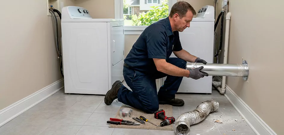 Dryer Vent Replacement in Newark