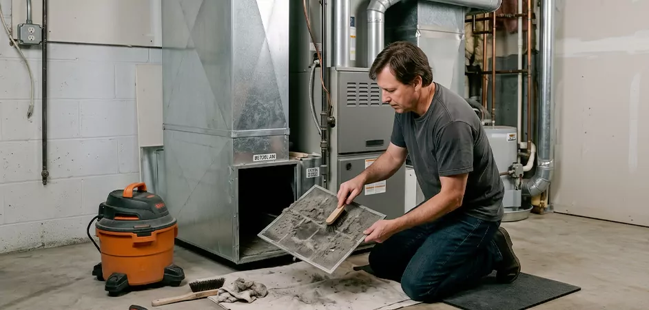 Dryer Lint Trap Maintenance in Newark